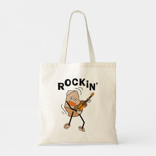 Rockin' Guitar Tote Bag (Achterkant)