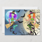 Rockin' Halloween Party Kaart (Voorkant)