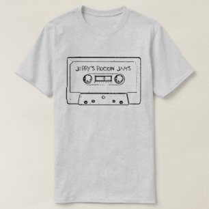 Rockin Jams Mix tapenaam Sjabloon T-shirt