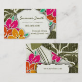 ROCKIN' LAINEY HAWAÏAN VISITEKAARTJE (Voorkant / Achterkant)