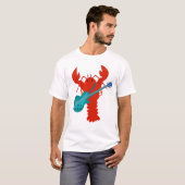 Rockin Lobster Rocks. T-shirt (Voorkant volledig)