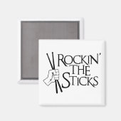 ROCKIN" MAGNEET (Voorkant / Achterkant)