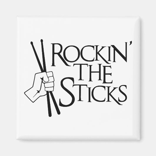 ROCKIN" MAGNEET (Voorkant)