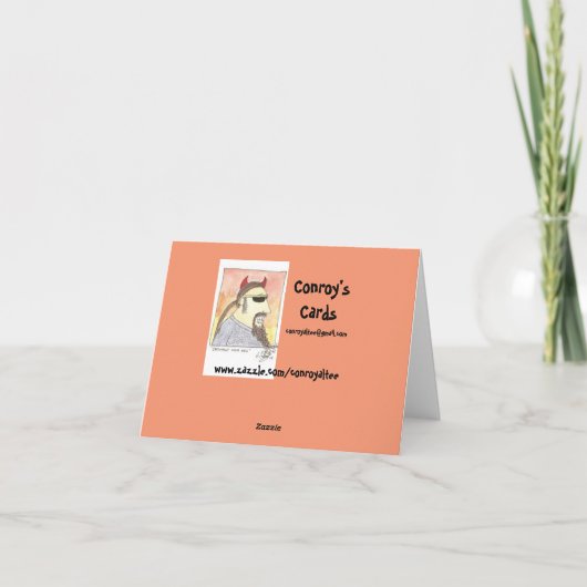 Rockin' Moederdag Kaart (Achterkant)