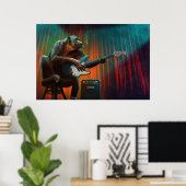 Rockin Monkey Poster (Thuiskantoor)