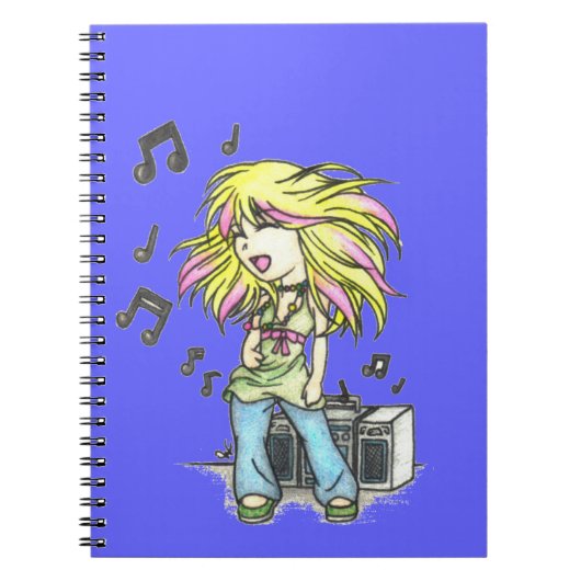 Rockin' Out - Cahier (Devant)