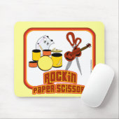 Rockin Paper Scissors Muismat (Met muis)