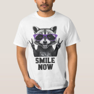 Rockin' Raccoon T-Shirt: Grappige wasbeer in zonne T-shirt