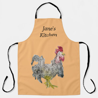 Rockin Rooster, gepersonaliseerd Schort