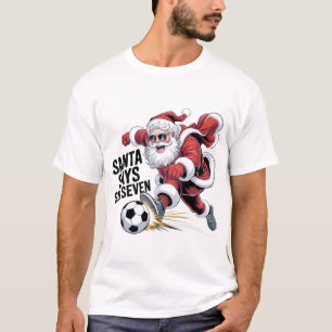 Rockin' Santa dit Six Seven T-Shirt Graphique