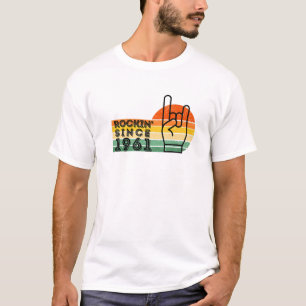 Rockin' sinds 1961 Cassette 60th Bday Birt T-shirt
