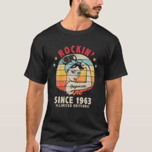 Rockin' sinds 1963, 58e verjaardag, 58 jaar oud t-shirt