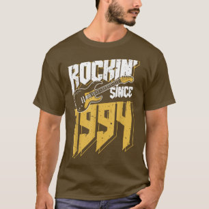 Rockin' sinds 1994 Rock Music Fan 28th Bir T-shirt