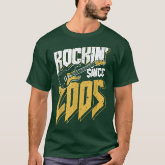 Rockin' sinds 2005 Rock Music Fan 17th Bir T-shirt