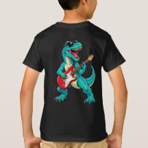 Rockin' T-Rex - Cool Dinosaur Gitarist Hoodie