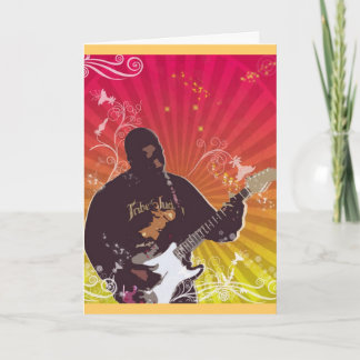 Rockin uit met papa kaart