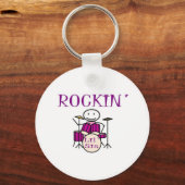 rockine lil sis sleutelhanger (Voorkant)