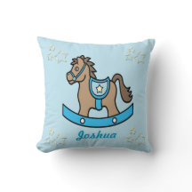 Rocking Horse Baby Keepomwille Pillow