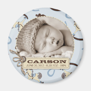 Rocking Horse Boy Magnet R Magneet