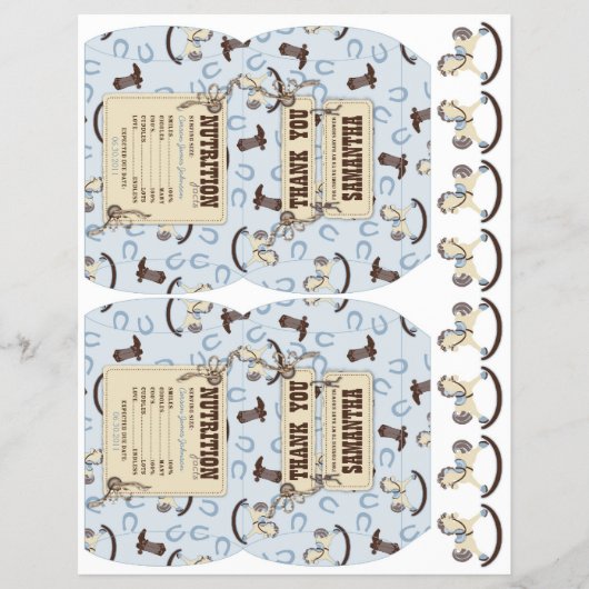 Rocking Horse Boy Mini Puff Box B2 Flyer (Voorkant)