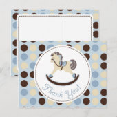 Rocking Horse Boy TY Briefkaart 2 (Voorkant / Achterkant)