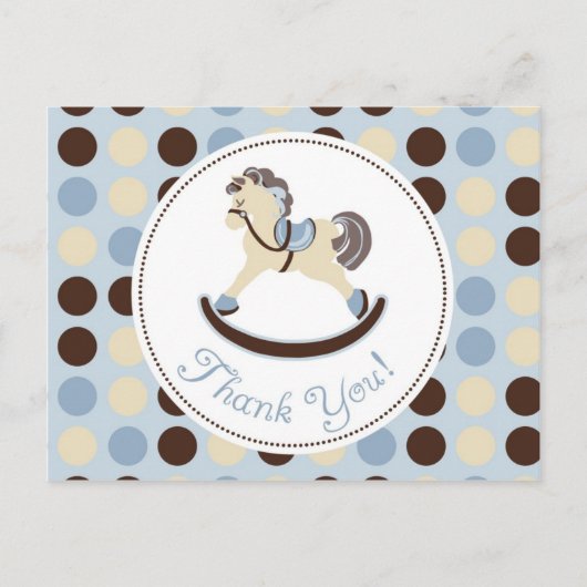 Rocking Horse Boy TY Briefkaart 2 (Voorkant)