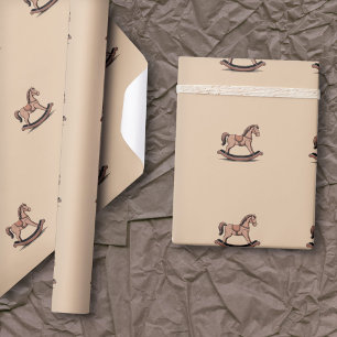 Rocking Horse Cadeaupapier