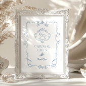 Rocking Horse Chinoiserie Kaarten en geschenken Poster