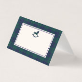 Rocking Horse Classic Luxe plaid Plaats kaarten (Voorkant)