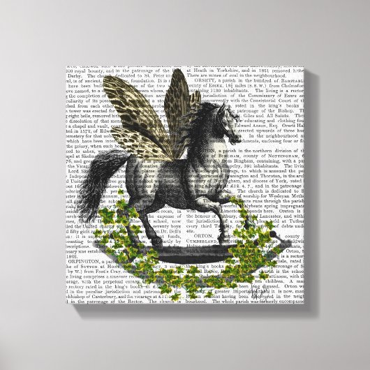Rocking Horse Fly Canvas Afdruk (Voorkant)