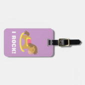 Rocking Horse, ik ben Geweldige, voor kinderen Bagagelabel (Voorkant horizontaal)