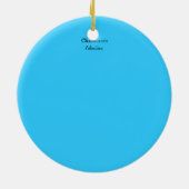 Rocking Horse Keramisch Ornament (Achterkant)