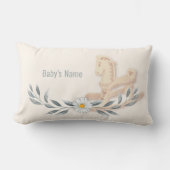 Rocking Horse Persoonlijke lumbar Pillow Kussen (Voorkant)