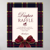 Rocking Horse Polo Plaid Luierverloting Poster (Voorkant)