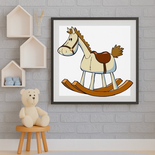 Rocking Horse Poster