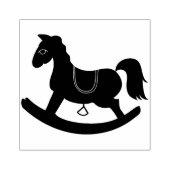 Rocking Horse Rubberstempel (Afrduk)