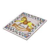 Rocking Horse Tegeltje (Zijkant)