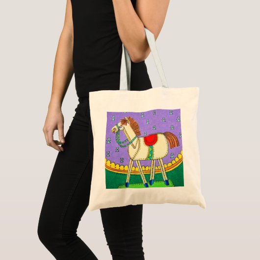 Rocking Horse Tote Bag (Voorkant (product))