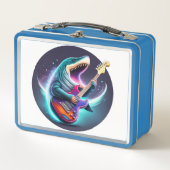 Rocking Megalodon Metal Lunchbox (Voorkant)