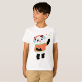 Rocking Panda Beer Shirt (Voorkant volledig)