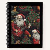 Rocking Santa Journal Notitieboek (Voorkant)