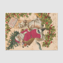 Rocking Santa Tissuepapier