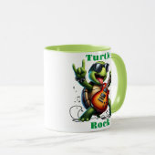Rocking Turtle Jam Session Mok (Voorkant rechts)