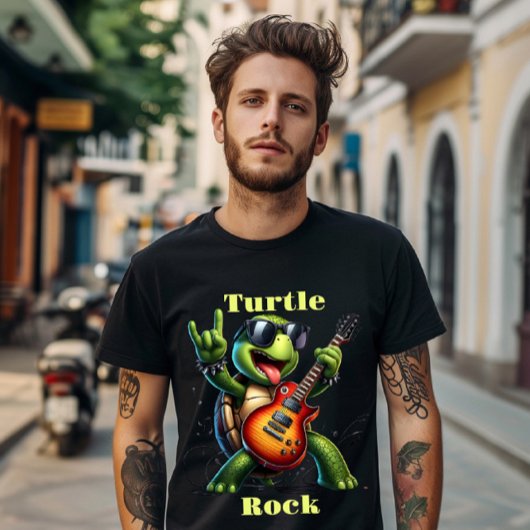 Rocking Turtle Jam Session T-shirt