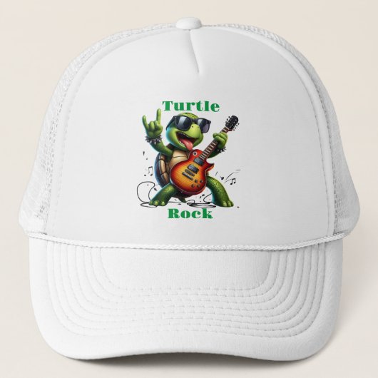 Rocking Turtle Jam Session Trucker Pet (Voorkant)