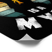 Rockklimmende klimmende zwaartekracht is een mythe poster (Hoek)