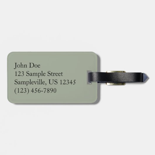 Rockklimmers op El Capitan Bagagelabel (Achterkant horizontaal)