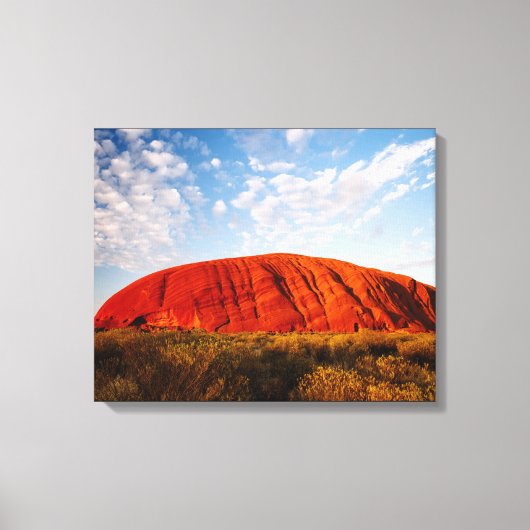 rocklagen canvas afdruk (Voorkant)