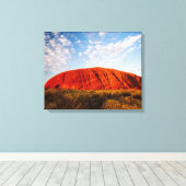 rocklagen canvas afdruk (Insitu (Houten vloer))
