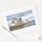 Rockland Breakwater Lighthouse, Maine Stickers (Envelop)